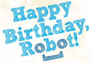 The Happy Birthday, Robot! logo